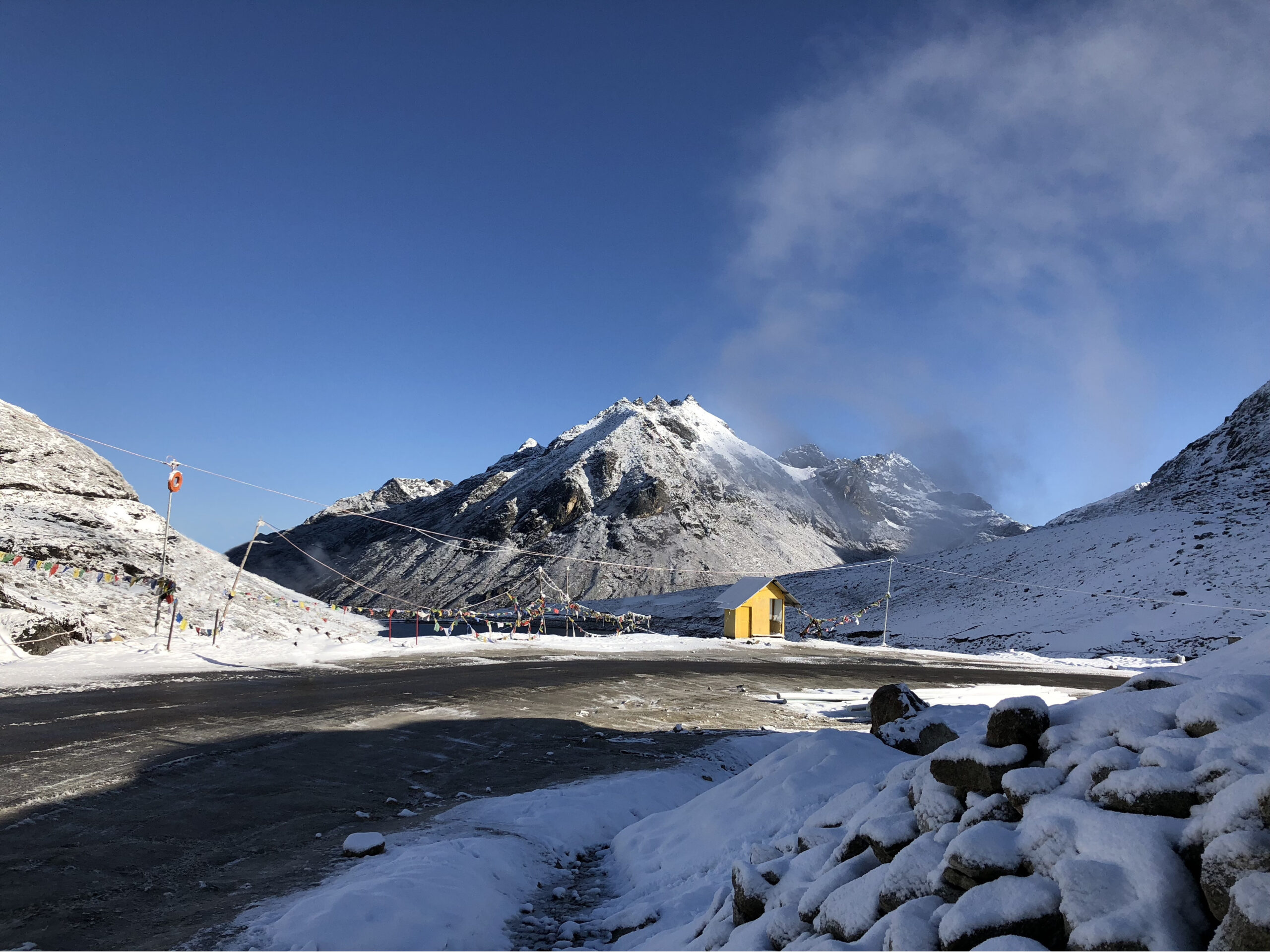 Sela Pass landscape image using iPhone, Arunachal Pradesh, India. Photographer Bob Balestri dba Joesboy