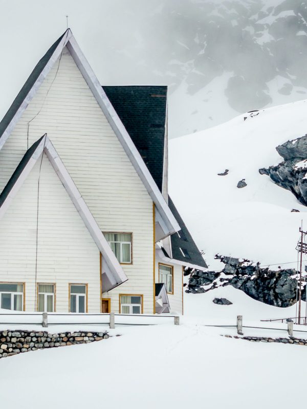 Sikkim, India – May 02, 2018: A beautiful snow covered house near Nathula pass, India China border, Sikkim, India Sikkim, India - May 02, 2018: A beautiful snow covered house near Nathula pass, India China border, Sikkim, India